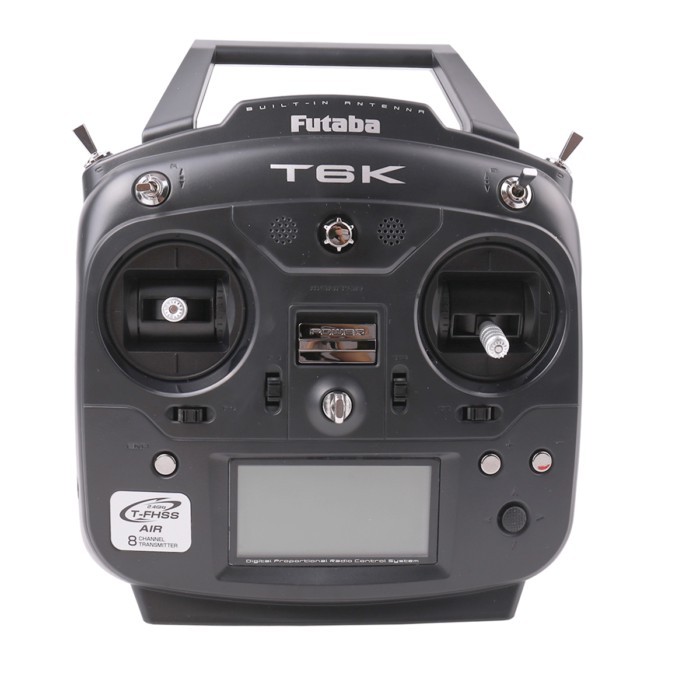 FUTABA T6K V3S Remote Controller 8 Channal 2.4G Two-way Transmisson V3.0 Software 8ch with R3006SB