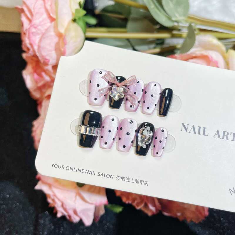 Utopia Pure Hand-Weared Armor สีทึบมือวาด Exotic Polka Dot Pile Diamond Vanilla ที่ถอดออกได้สวมใส่เก