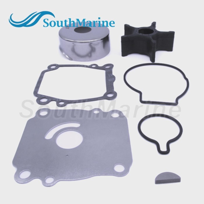 Boat Engine 17400-92J00 Water Pump Repair Kit for Suzuki Outboard DF90 DF100 DF115 DF140 / 5037176