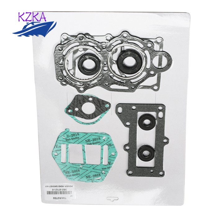 Powerhead Gasket Set 3B2-87121-0 3K9-87121-4 3B2-87121 For Tohatsu Nissan 2T 6HP 8HP 9.8HP   3B2871