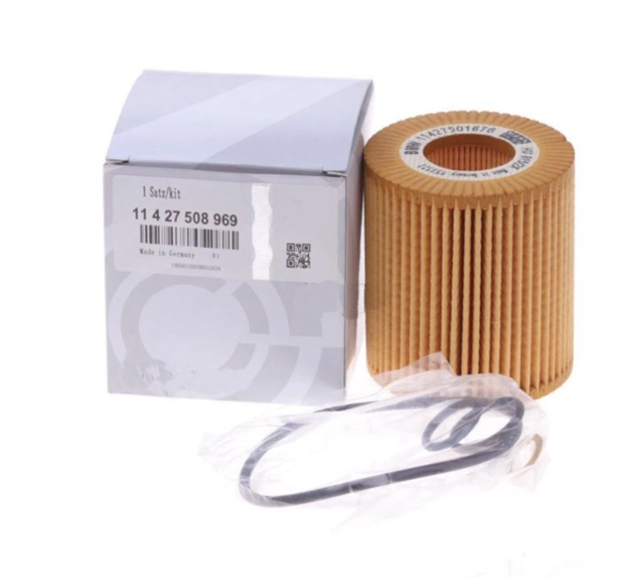 Oil Filter Kit for BMW E46 E87 E88 E90 E91 116i 120i 318i 320i 11427508969