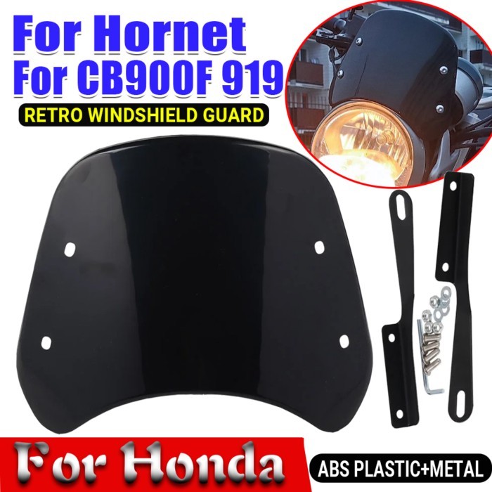 For Honda Hornet 900 919 CB900F CB900 CB 900 F CB 900F Accessories Retro Windscreen Windshield Wind