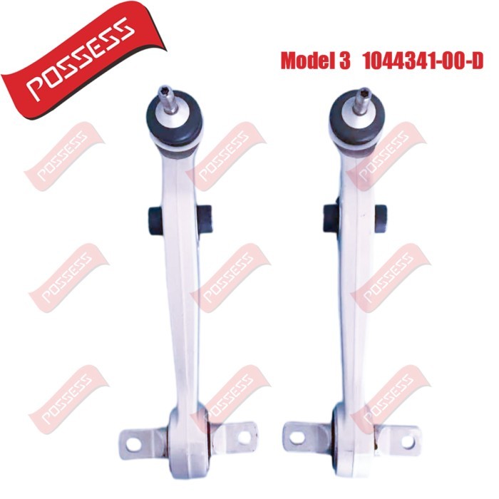 A Pair of Front Lower Suspension Straight Control Arm For Tesla Model 3 2017-/ 5YJ3 ,1044341-00-D 1