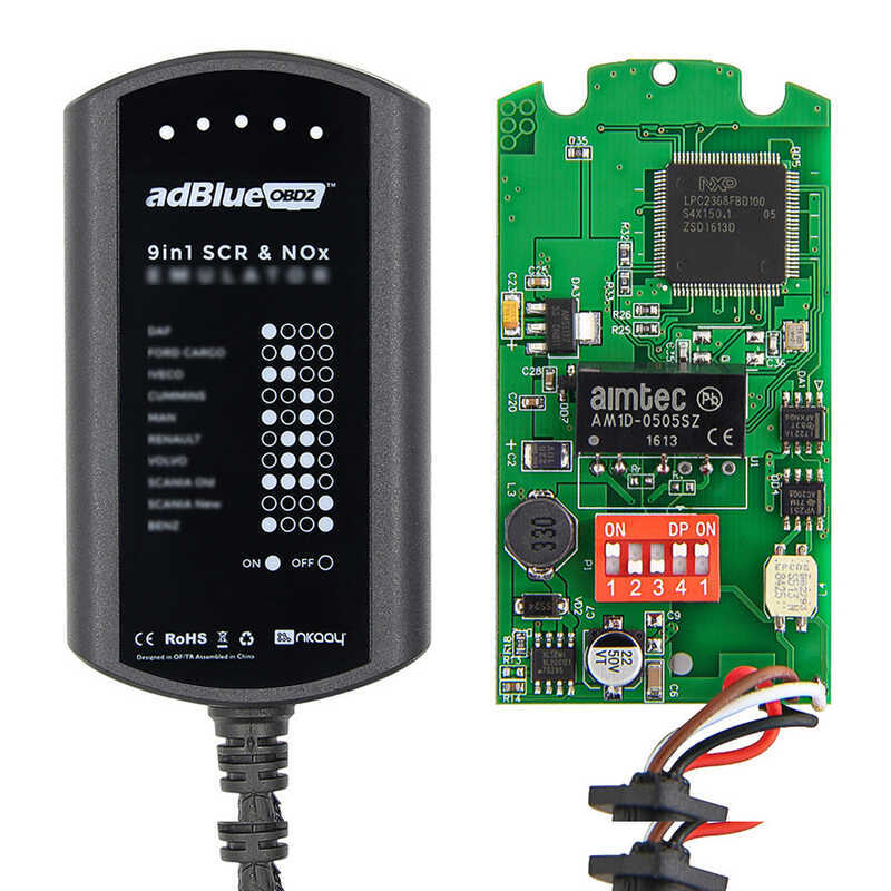 ยูเรียจําลอง Adblue 9 in 1 euro4 euro5 AdblueOBD2 Euro 4 Euro 5 อะแดปเตอร์