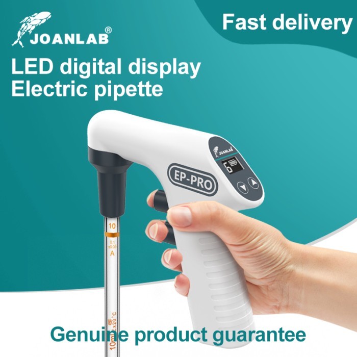 JOANLAB Pipette Lab Electric Pipette Controller Automatic Pipette Lab Equipment Electronic Pipette