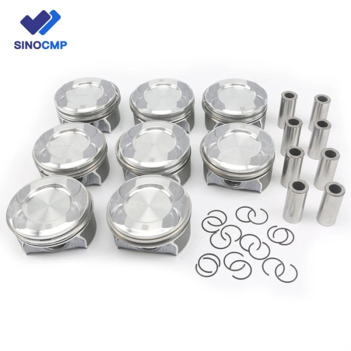 8PCS A2780302317 Engine Pistons Kit Φ92.9mm Φ24mm For Benz X166 W166 W221 W222 GL500 S500 M278 GLS5