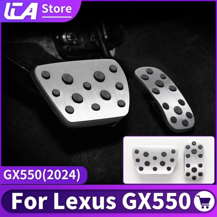 For 2024 Lexus GX550 GX550h Throttle Foot Pedal Protective Sleeve GX 550 550h Interior Upgraded Acc