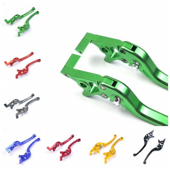 Universal CNC Motorbike Motorcycle DoubleDisc Hydraulic Line Brake Clutch Lever Bar Scooter e-bike