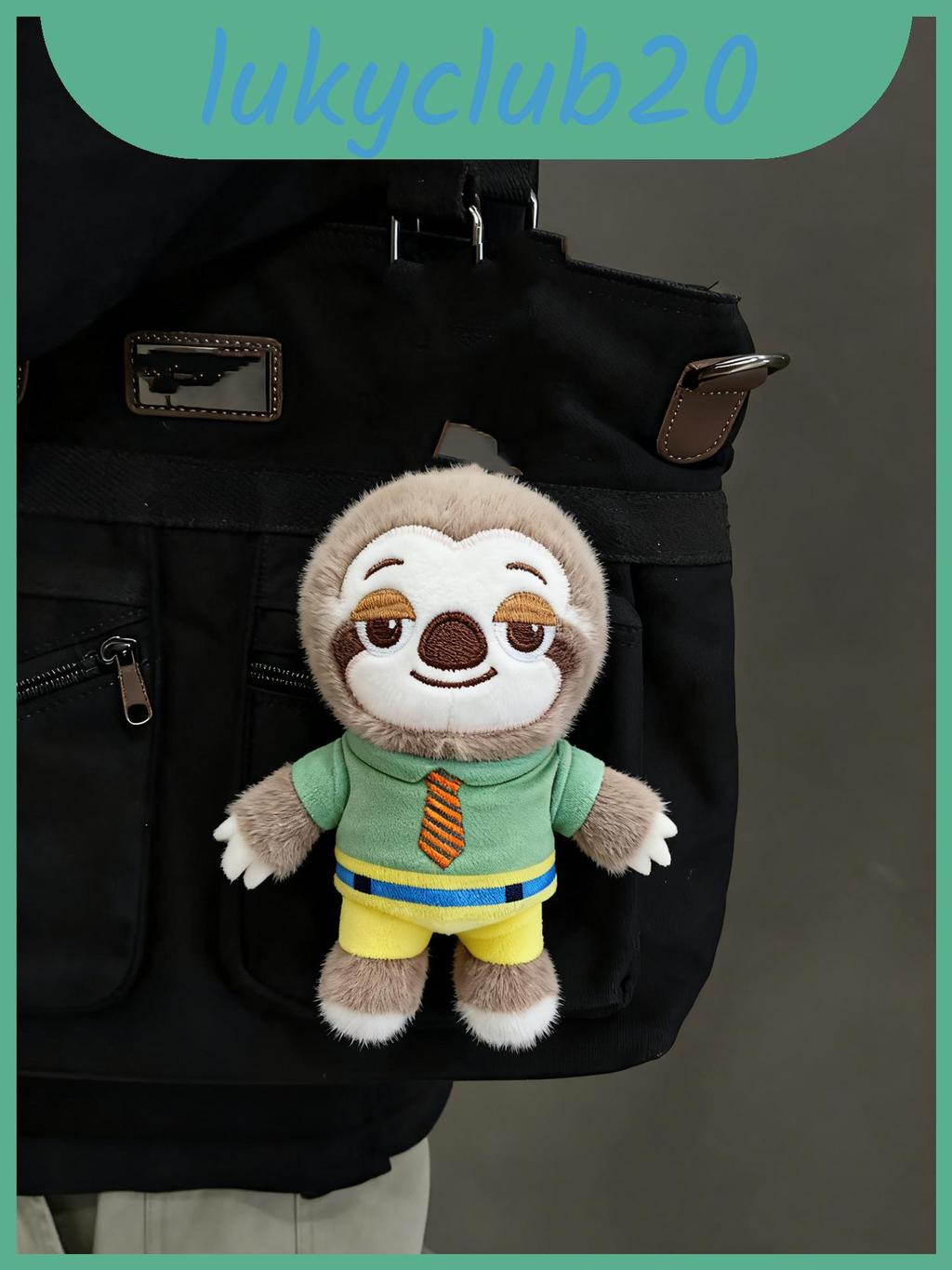 Zootopia Judy Nick Sloth และ Benjamin Plush สําหรับพวงกุญแจสะสม