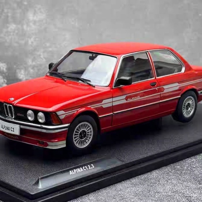 SOLIDO 1/18 ALPINA E21 C1 2.3 1980 BMW 3 Series โมเดลรถจําลองโลหะผสม