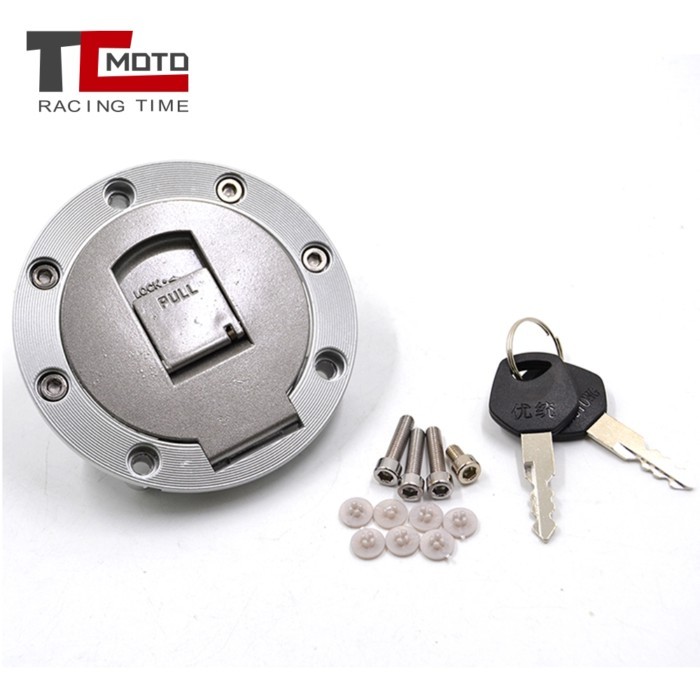 Fuel Gas Tank Cap Cover with Key for Yamaha FZ400 FZ600 FZ700 SDR200 SRX250 XJ400L XJ600 TZR50 TDR1
