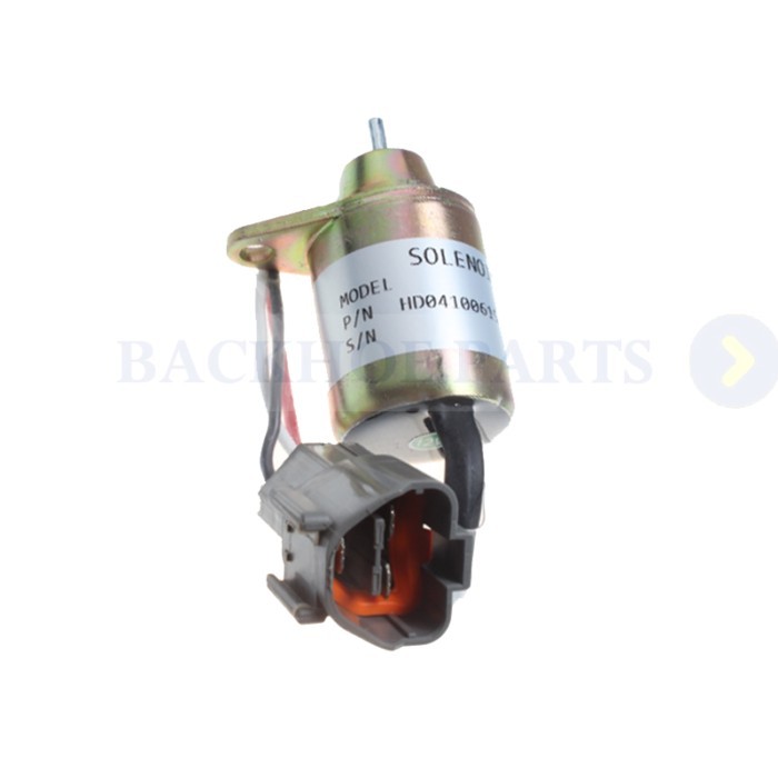 12V Stop Solenoid 119653-77950 for Yanmar 4TNV94L Engine