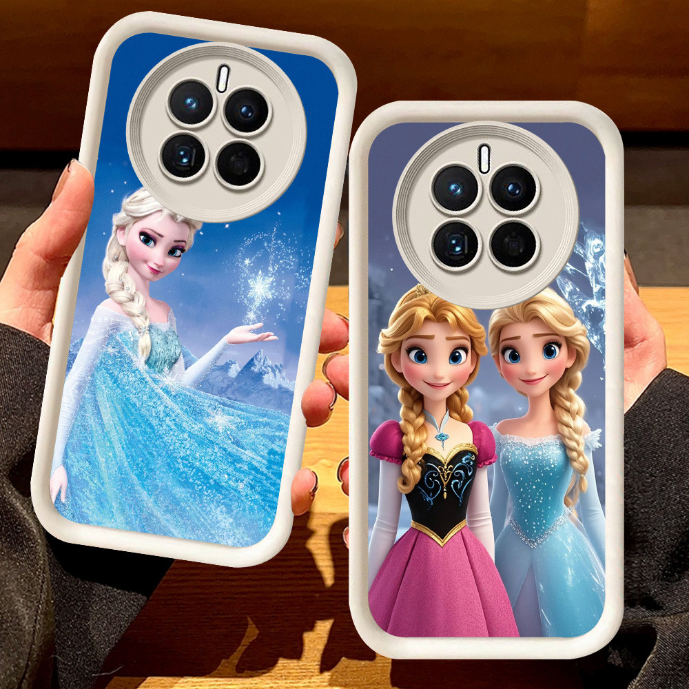G-74 Frozen Casing สําหรับ Realme 12 12X Pro Plus Lite 5G สีดําและสีขาว