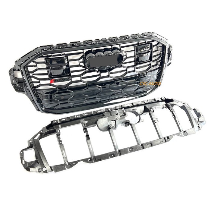Hot selling RSQ7 honeycomb mesh grille for Audi Q7 modified RSQ7 style grille radiator 2021 2022