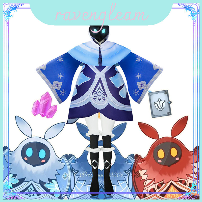 คอสเพลย์เครื่องแต่งกาย Genshin Abyss Mage สำหรับงานปาร์ตี้