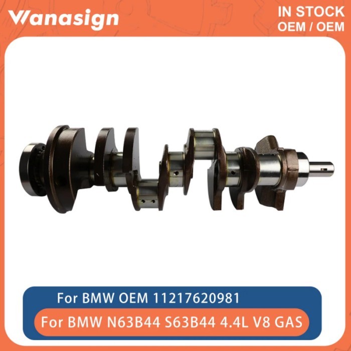 Engine Crankshaft Fit 4.4 LFor BMW X5 X6 M5 M6 F01 F06 F10 F12 F13 F90 550i 650i 750i N63 N63B44B 4