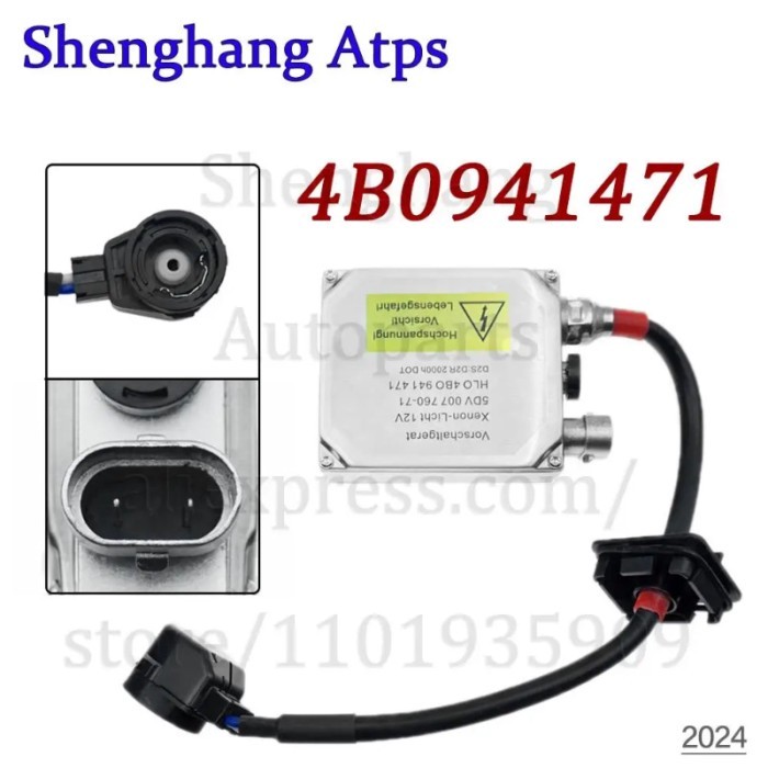 Xenon Ballast Headlight Control Unit Module For D2S D2R And H1 H7 H8 H9 H11 9005 9006 For Audi 4B09
