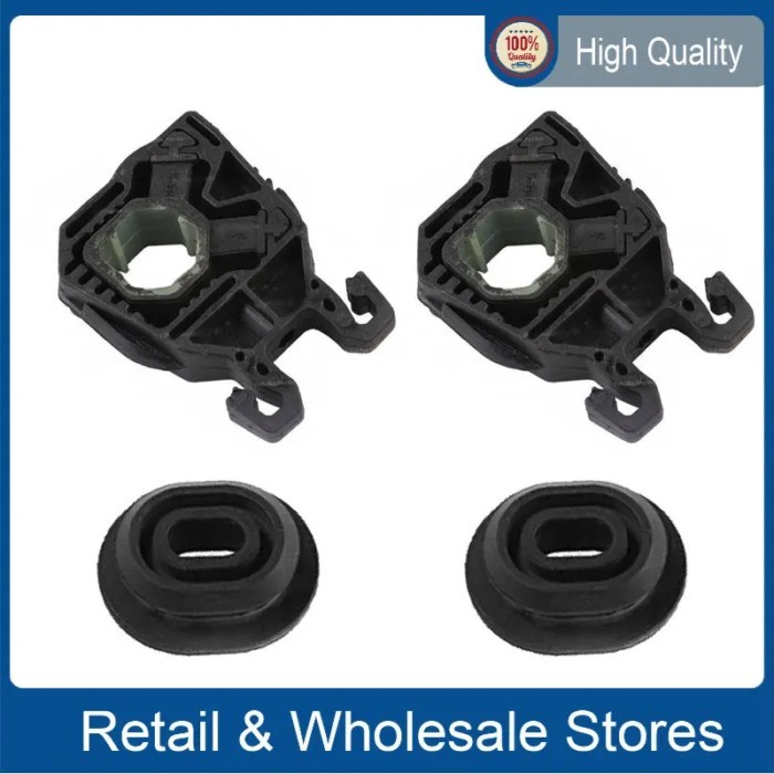 Car Upper & Lower Radiator Mount 1K0121367C 1K0121367N 1K0121367M for AUDI TT A3 VW Passat B6 Eos G