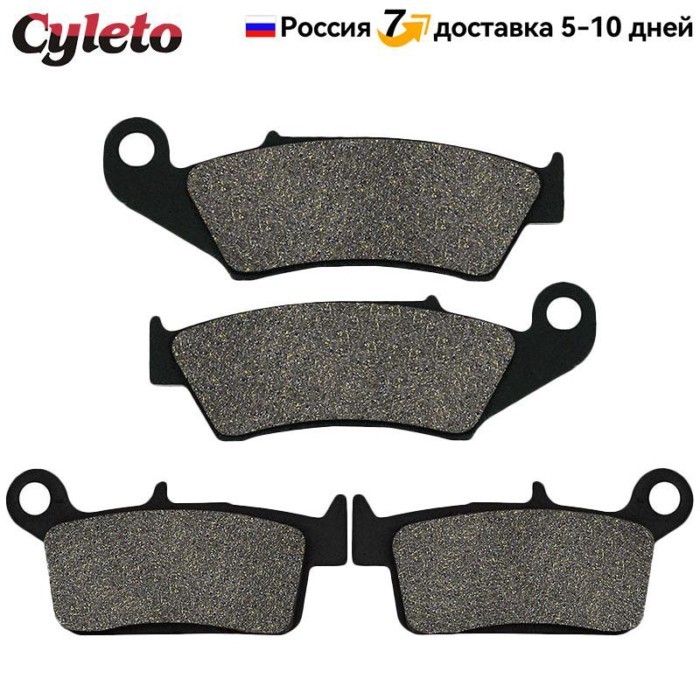 Motorcycle Front Rear Brake Pads for Honda CR 125 250 CR125R CR250R CR500R XR 250 400 650 XR250R XR