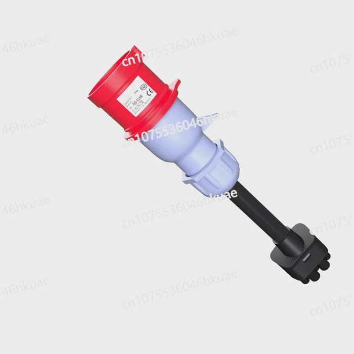 Tesla Model S,3,X,Y Gen 2 Ev Charger Universal Mobile Connector 32A Red Adapter Tesla 5pin Red CEE