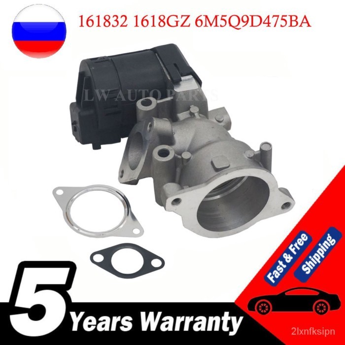 For PEUGEOT 407 2.0 HDi (2004 Onward)EGR Valve 6M5Q9D475AA 1618.32 161832 1618GZ 6M5Q9D475BA 717930