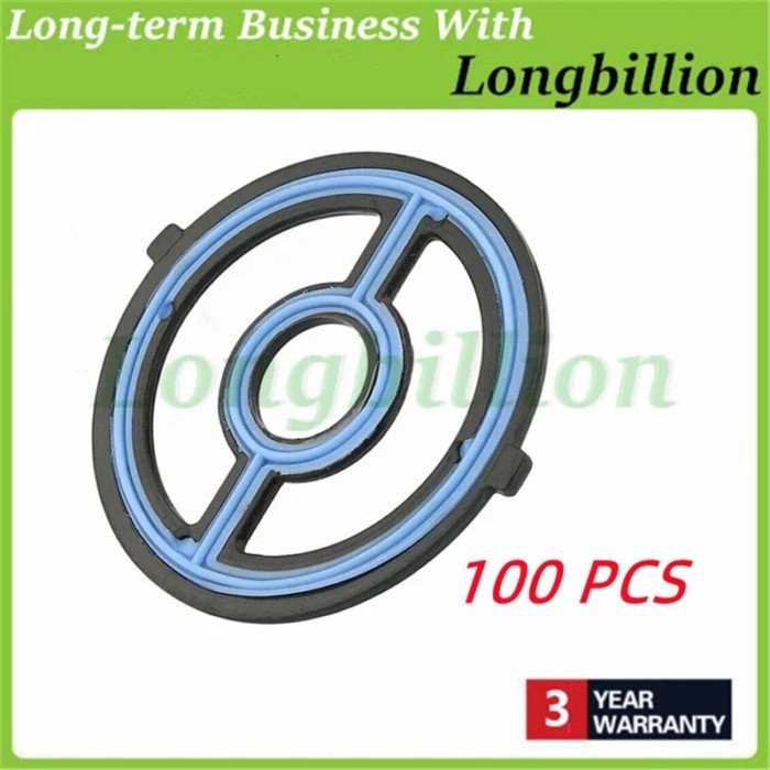 10-12-20-50-100 Pcs Oil Cooler Gasket Seal for Speed 3/6 CX-7/5 LF02-14-700 1S7Z-6A642-AAA 1S7G-6A6