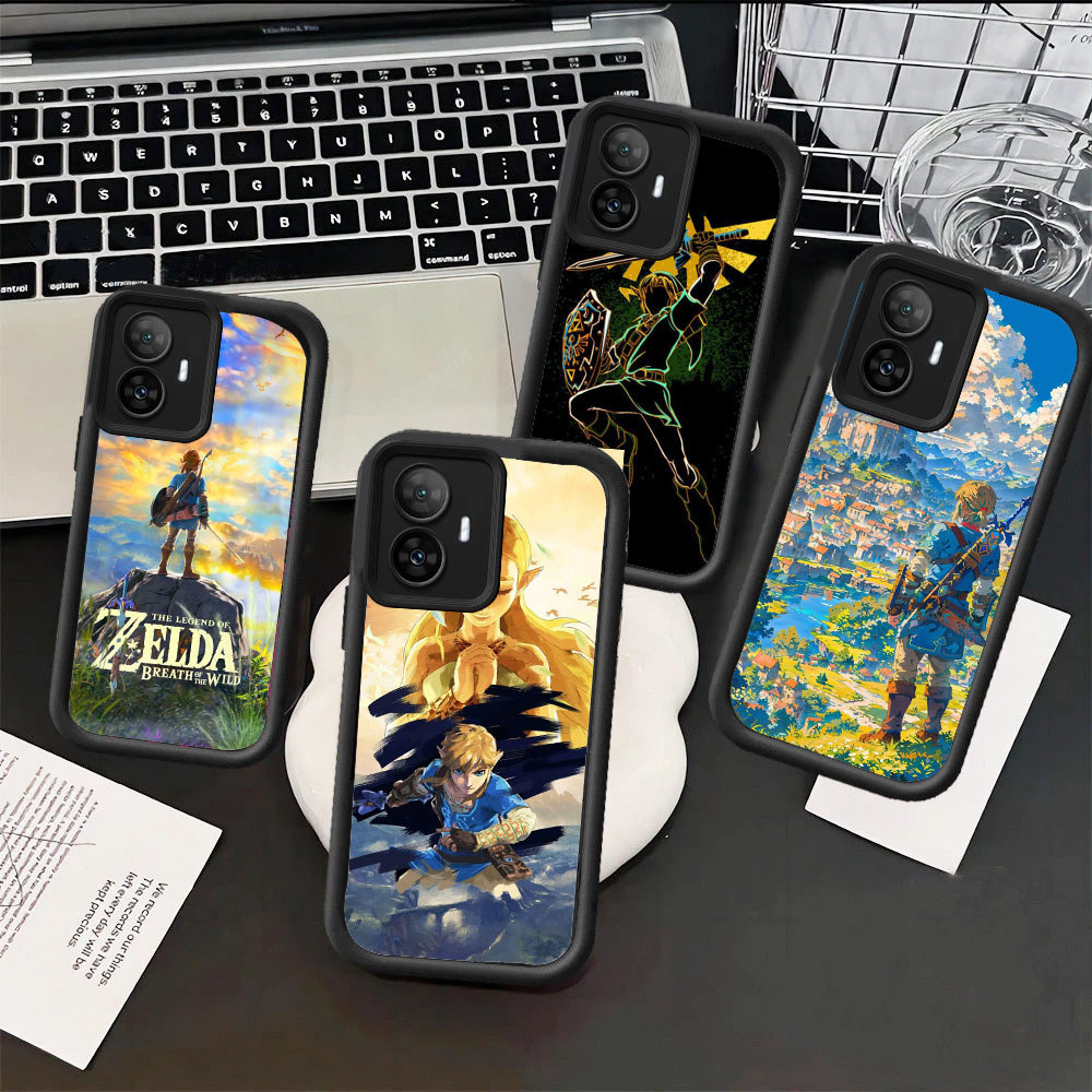 WA40 ตํานานปลอก Zelda สําหรับ Hp ชุบ Realme Reno ค้นหา X5 7 F21S 13 X3 12X A3 C65 Lite Pro 5G วัสดุ 