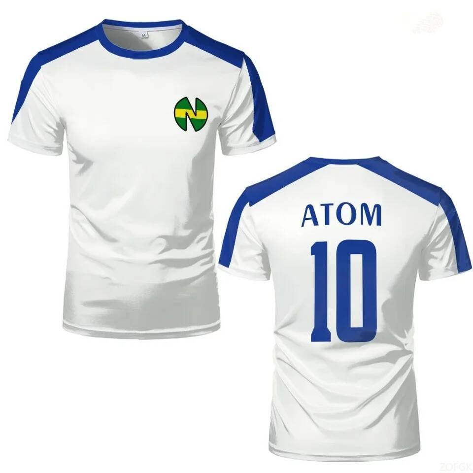 เสื้อกีฬารอบคอด์ Atomic School Nansheng Olive และ Benji สำหรับเด็กและผู้ชาย