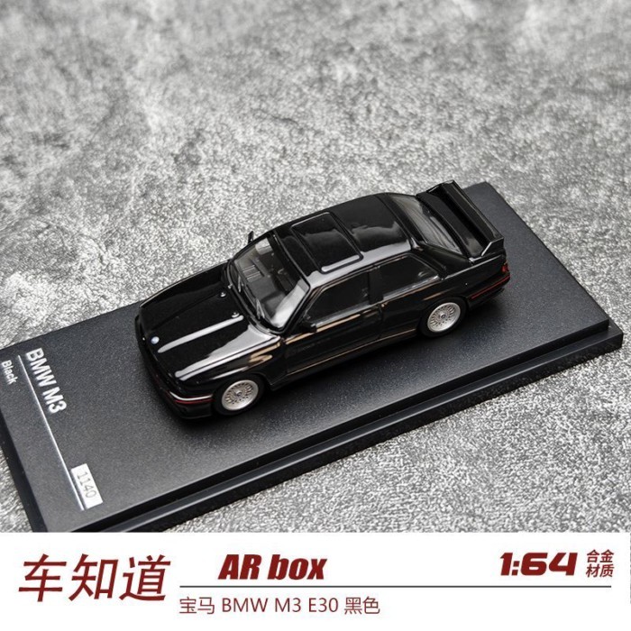 AR 1: 64 BMW M3 E30 โมเดลโลหะผสม BMW