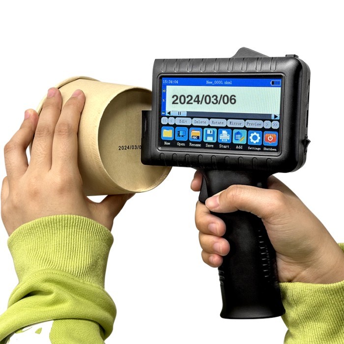 Handheld 12.7mm High Precision Inkjet Portable Printer Connect Label Print on Any Surface Inkjet Pr