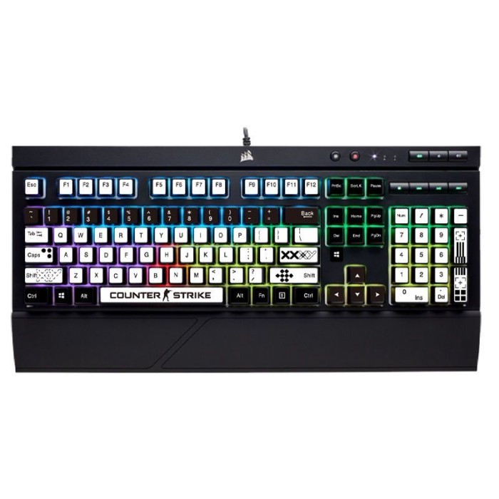 เหมาะสําหรับเรือโจรสลัดธุรกิจอเมริกัน K68 RGB K70MK2 Punisher MK2 K63 K65, K70 สติกเกอร์คีย์บอร์ด