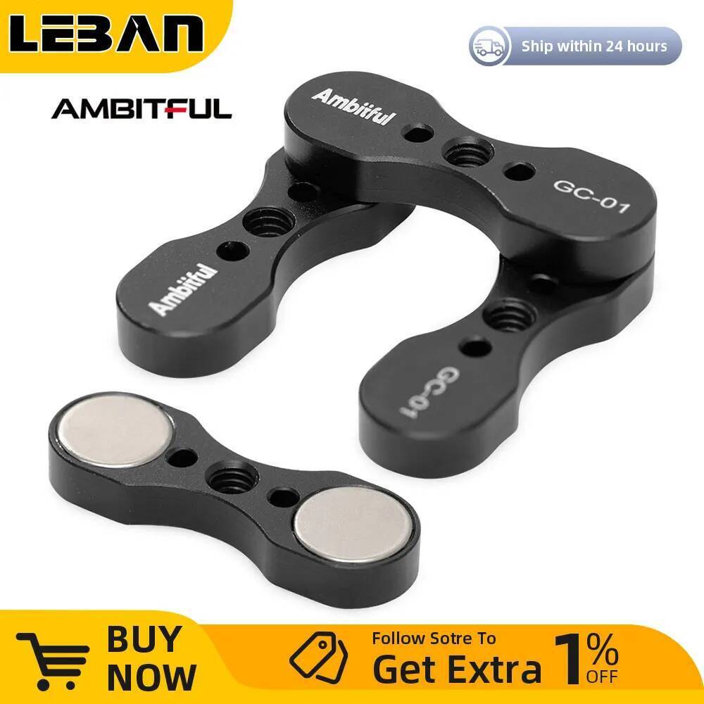 Ambystful GC-01 ฐานถั่วลิสงแม่เหล็กสําหรับ GC12 GCA20U Air คอลัมน์แสง Inflatable Stick Light LED เติ