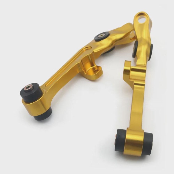 CNC Billet Upgrade bushing Front Lower Control Arm For Nissan 03-07 350Z For Infiniti G35 Blue/Silv