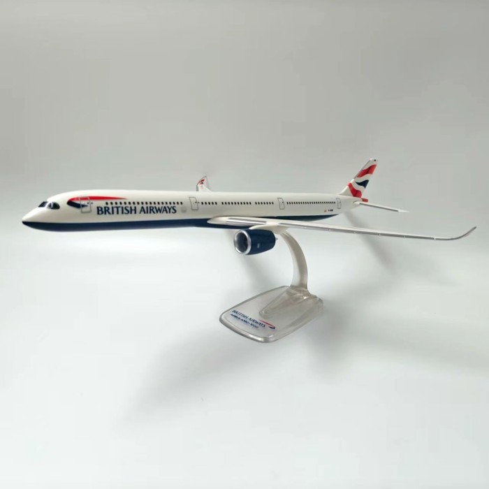 1: 250 HERPA UK Airlines A350-1000 จําลองประกอบเครื่องบินการบินคลาสสิกคอลเลกชันเครื่องประดับ Out of 