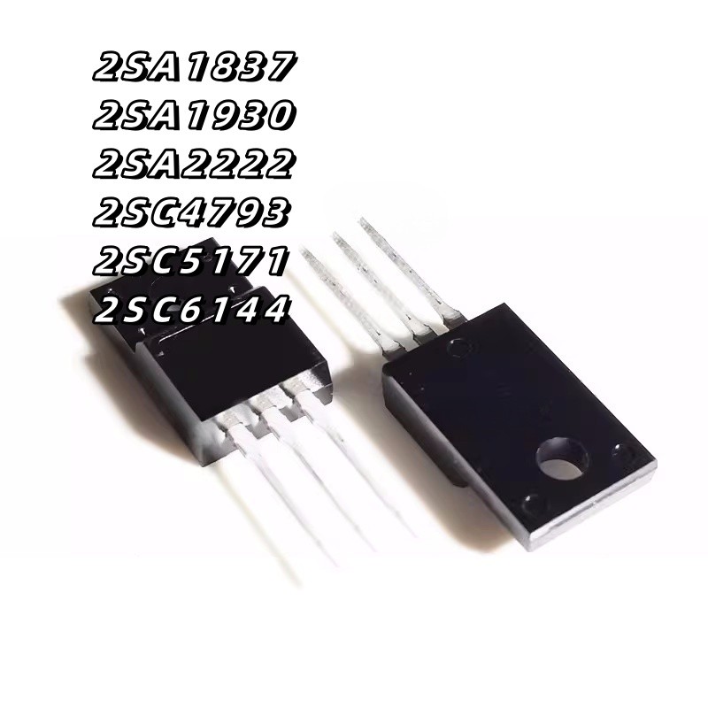ยี่ห้อใหม่ 2SA1837 A1837 2SC4793 C4793 1930 5171 2222 6144 TO-220F