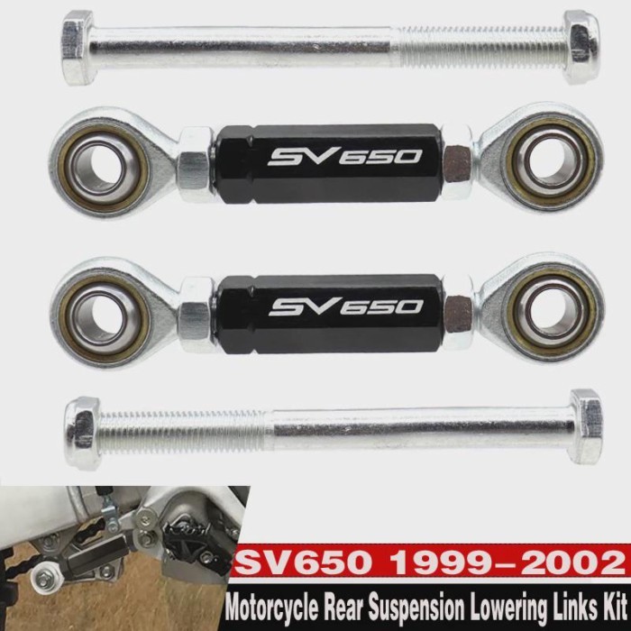 Lowering Links Kit For SUZUKI SV650 SV650X SFV 650 SFV650 SV 650 1999-2017 Motorcycle Rear Cushion