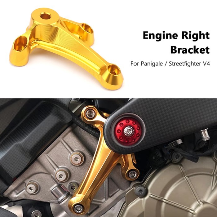 Motorcycle For DUCATI STREETFIGHTER Streetfighter V4 PANIGALE Panigale V4 New Engine Right Upper Al