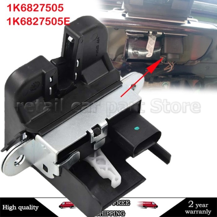 1K6827505E 5K0827505A 5M0827505E 1P0827505D Rear Trunk Boot Lid Lock Latch For VW Passat B6 B7 GOLF
