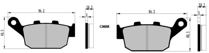 Disc Brake Pads Set fit for KAWASAKI Street Z800 Z 800 E Z 800 DDS DEF DFF- ABS Model 2013 2014 201