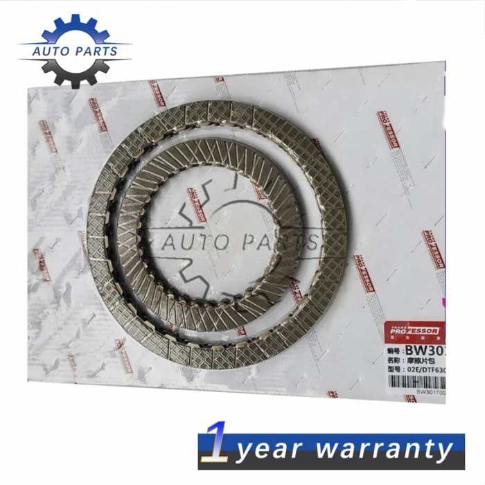 Original New 02E DQ250 DTF630 DSG Transmission Gearbox Clutch Pistion Friction Kit For VW Audi A3 Q