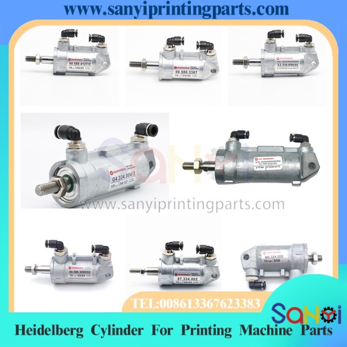 Heidelberg Cylinder M4.334.010;M4.334.009;G4.334.008;G4.334.004;G4.334.003;F9.334.009;F4.334.045;F4
