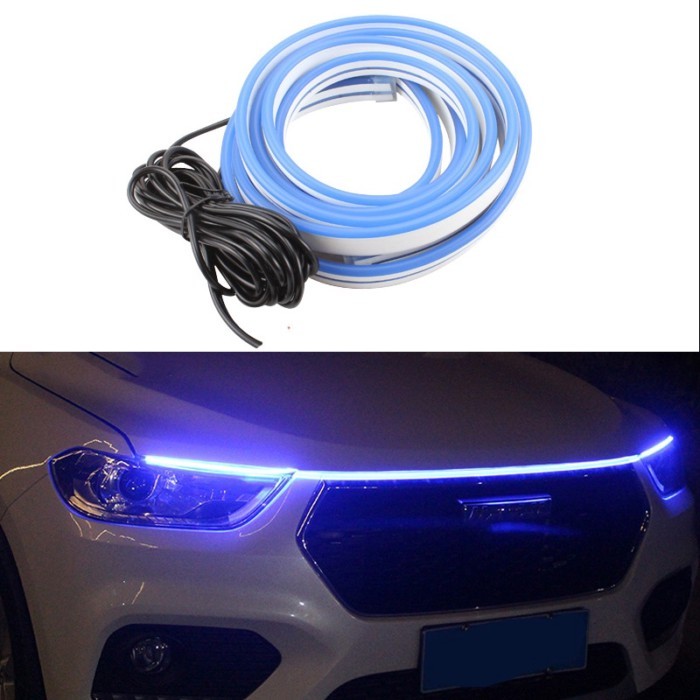 180cm Car Led Hood Light Strip Car Daytime Running Lights Car Exterior Decoration Lights Flexible A