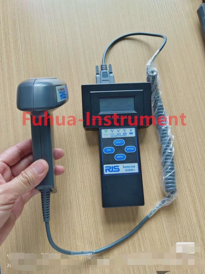 1 PCs Portable RJS D4000+ Laser Barcode Scanner
