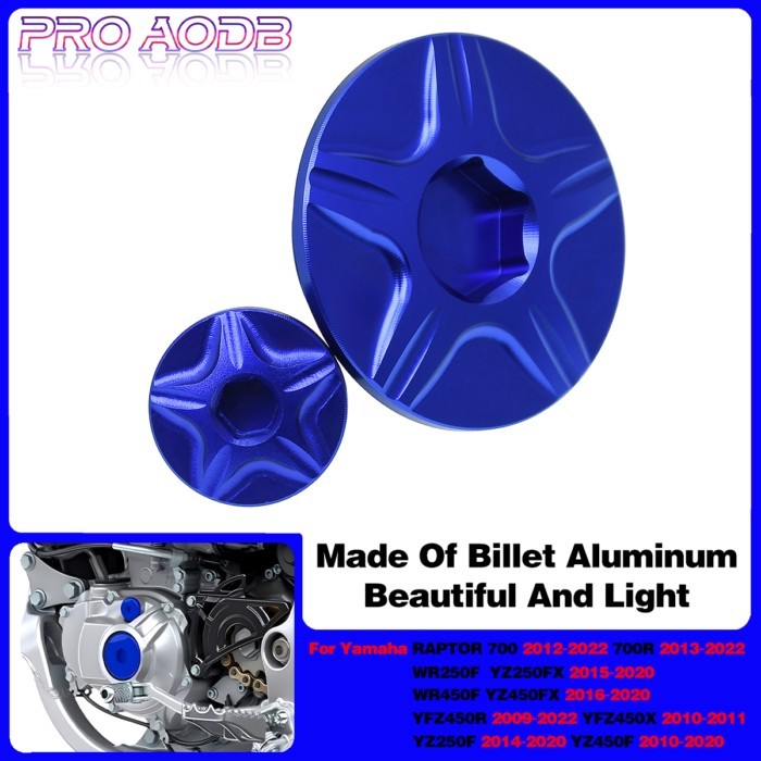 Engine Cover Cap Plug Kit For Yamaha RAPTOR 700 700R WR YZ 250F 450F YFZ 450R 450X YZ250FX 450FX 20