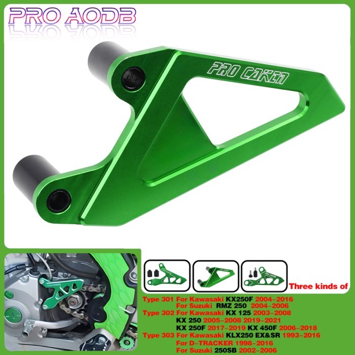Motorcycle Front Sprocket Cover Chain Protector Guard For Kawasaki KX250F KX125 KX250 KX250F KX450F