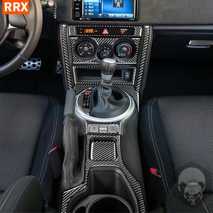 For Subaru BRZ Toyota 86 GT86 2017 2018 2019 Complete Set Carbon Fiber Sticker Gear Shift Cup Holde