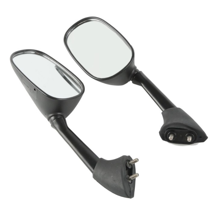 Motorcycle Black Side Rear View Mirrors For YAMAHA YZF-R1 2007-2008 YZF R6 2006-2007