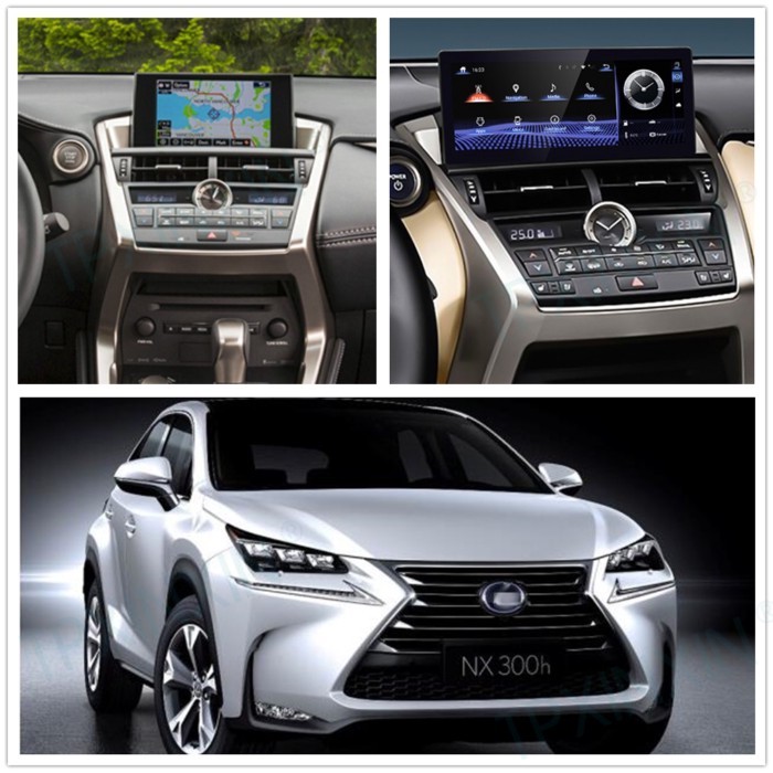 For Lexus NX NX200 NX200T 300h 2014 2015 2016 Android 10 Car Stereo Car Radio with Screen GPS Navig