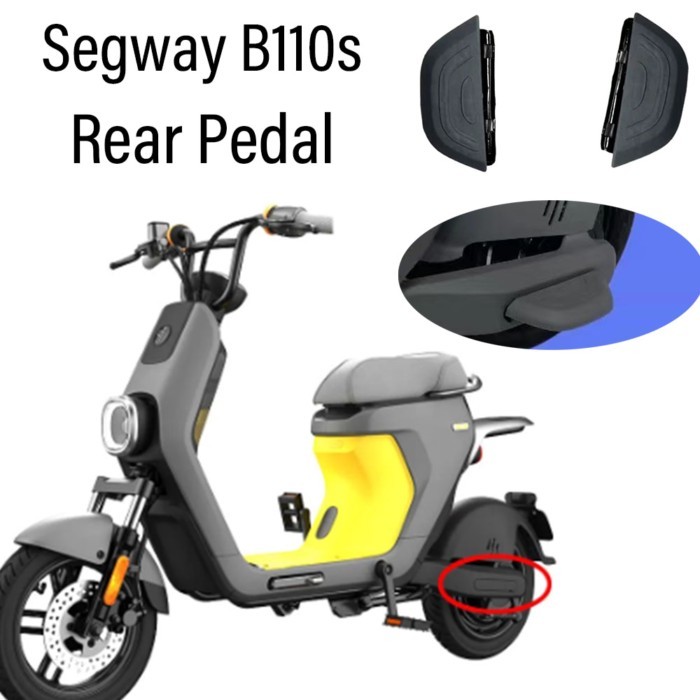 New Fit Segway B110s Electric Vehicle Rear Passenger Footrest Pedals Foot Pedal For Segway B110s B