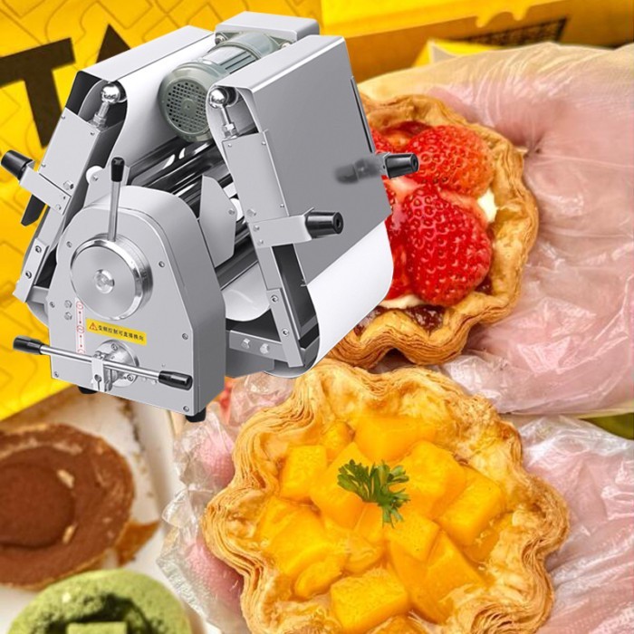 Commercial Pastry Machine Dough Sheeter Puff Pastry Maker Stainless Steel Food Processor
